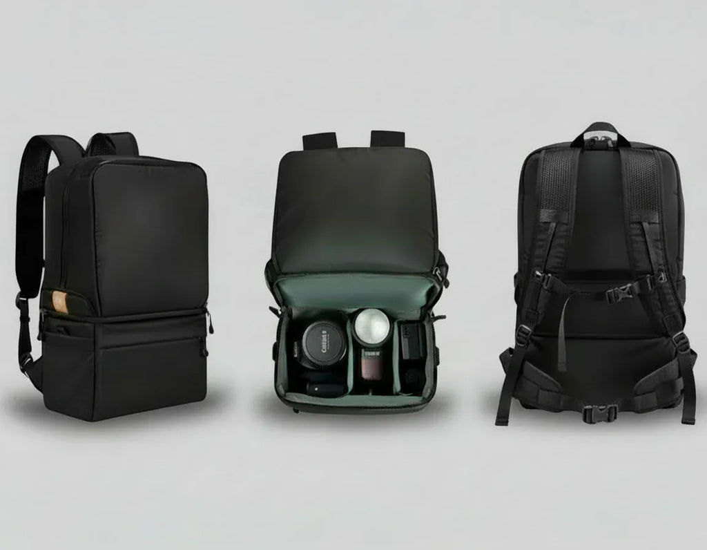 Sac à Dos 2 en 1 Noir – Polyvalent & Élégant