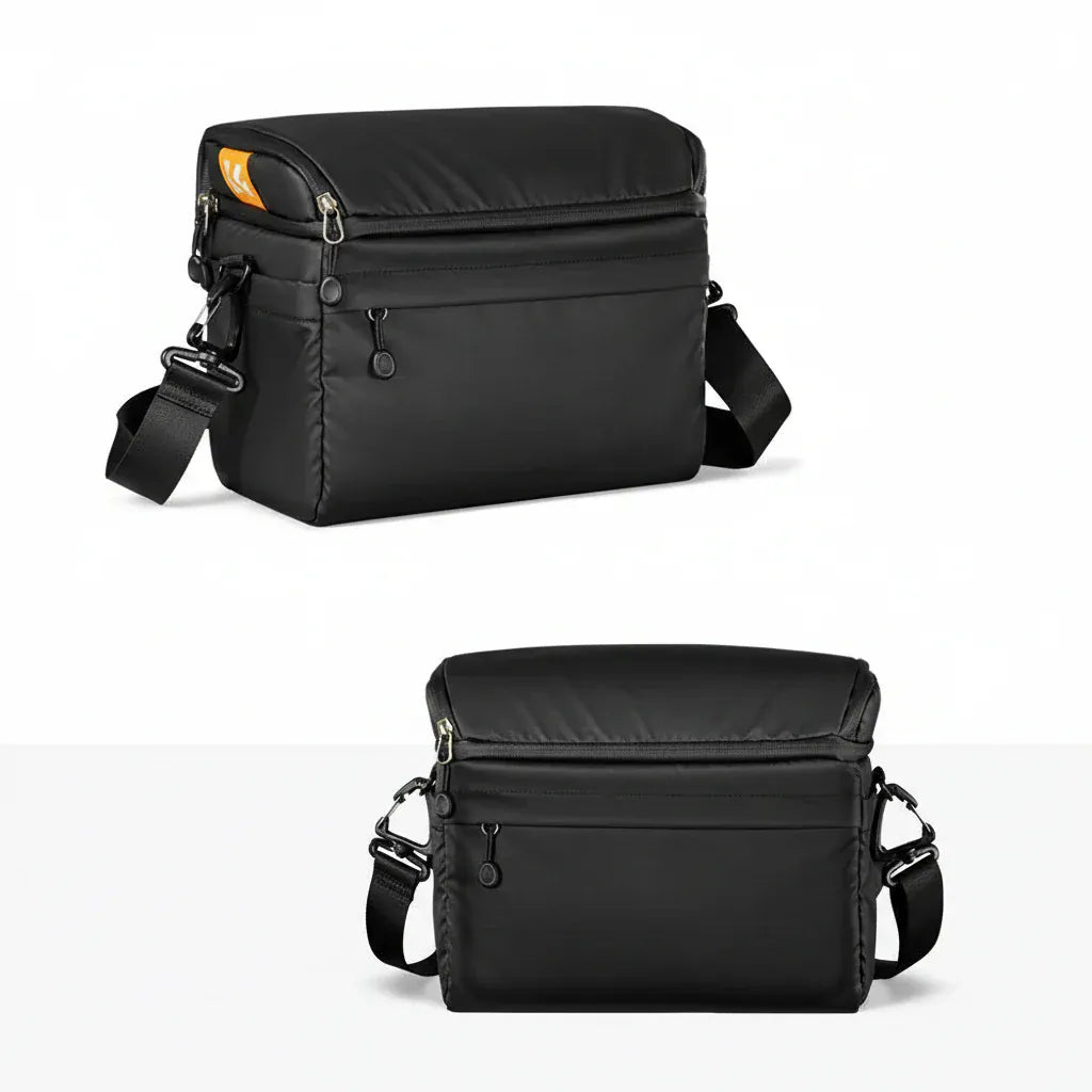 Sac à Dos 2 en 1 Noir – Polyvalent & Élégant