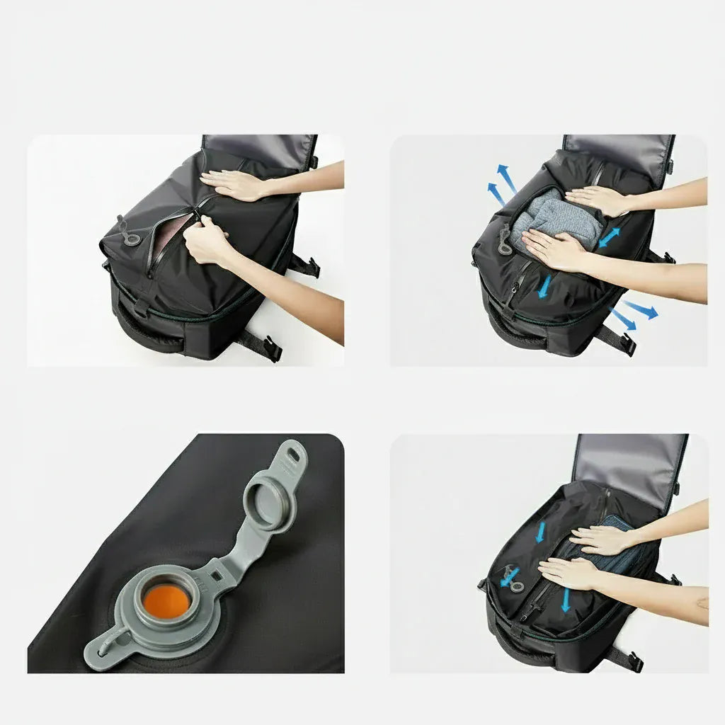 Sac à Dos Compression – Optimisez l’Espace avec Style et Confort