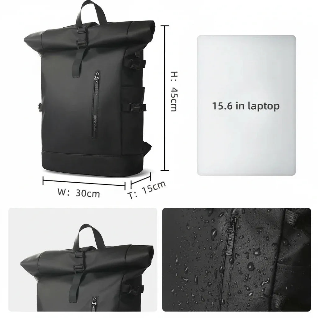 Sac à Dos de Voyage Imperméable USB – Explorez avec Style et Sécurité