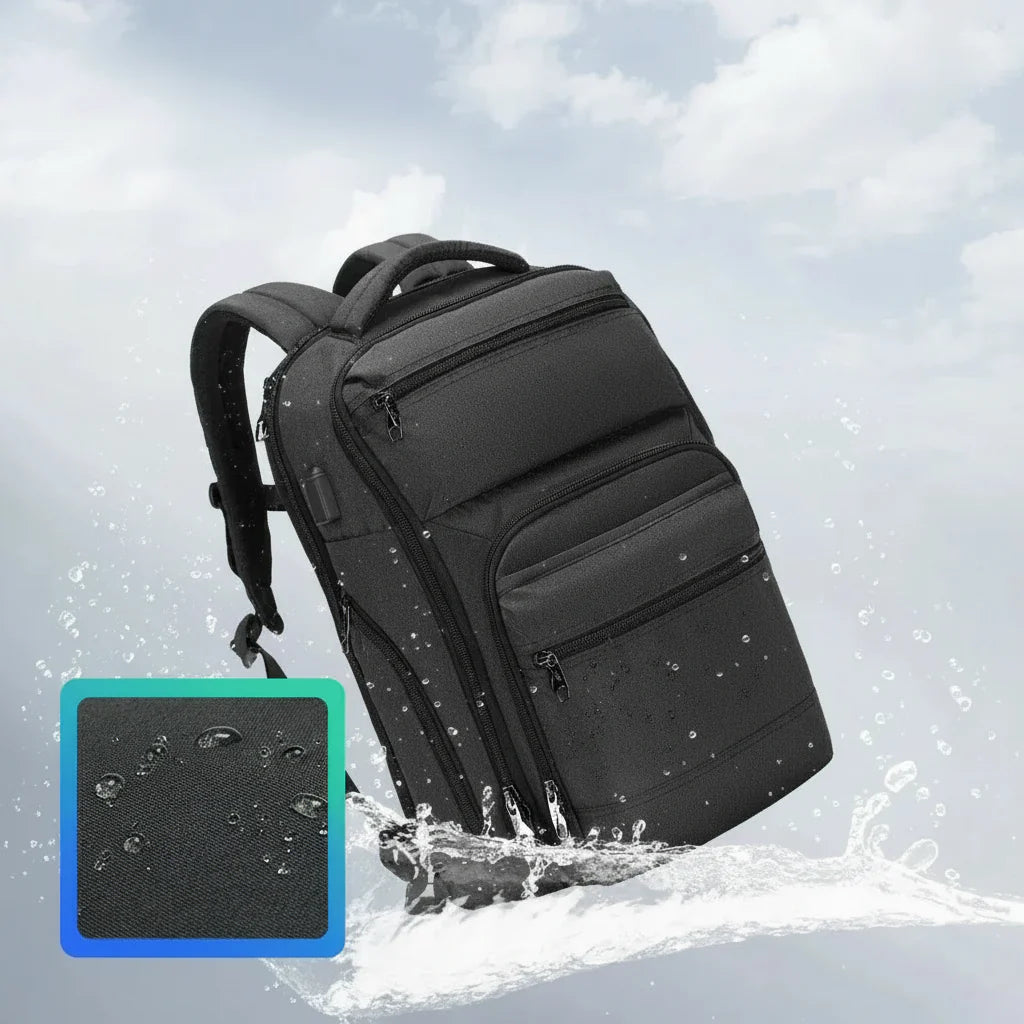 Sac a Dos Extensible Impermeable USB – Urbain & Pratique
