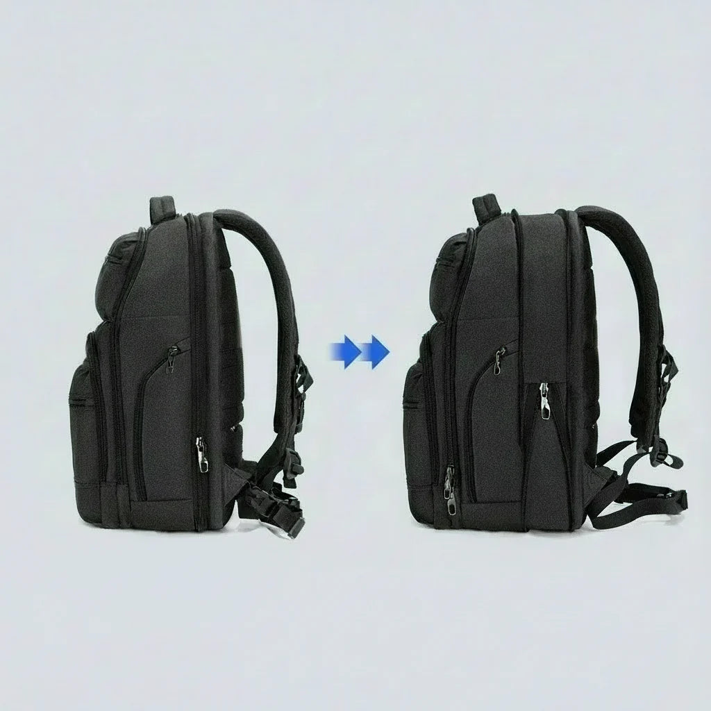 Sac a Dos Extensible Impermeable USB – Urbain & Pratique