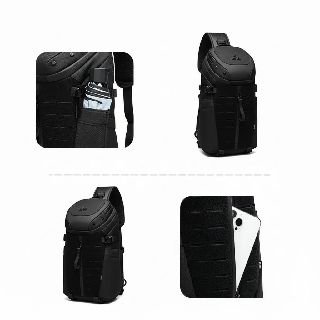 Sac a Dos Noir Imperméable Homme – Compact & Moderne
