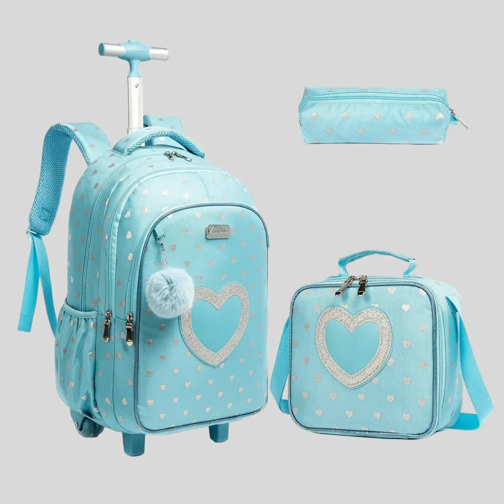 Sac à Dos Roulettes Enfant Ecole - Confort & Style pour Petits Explorateurs