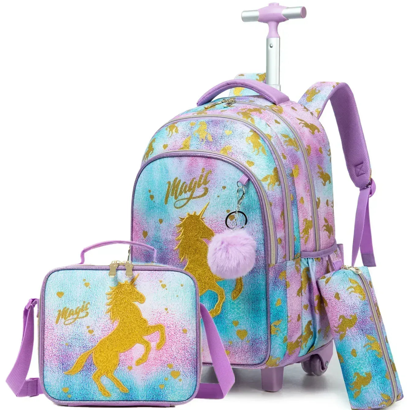 Sac à Dos Roulettes Enfant Ecole - Confort & Style pour Petits Explorateurs