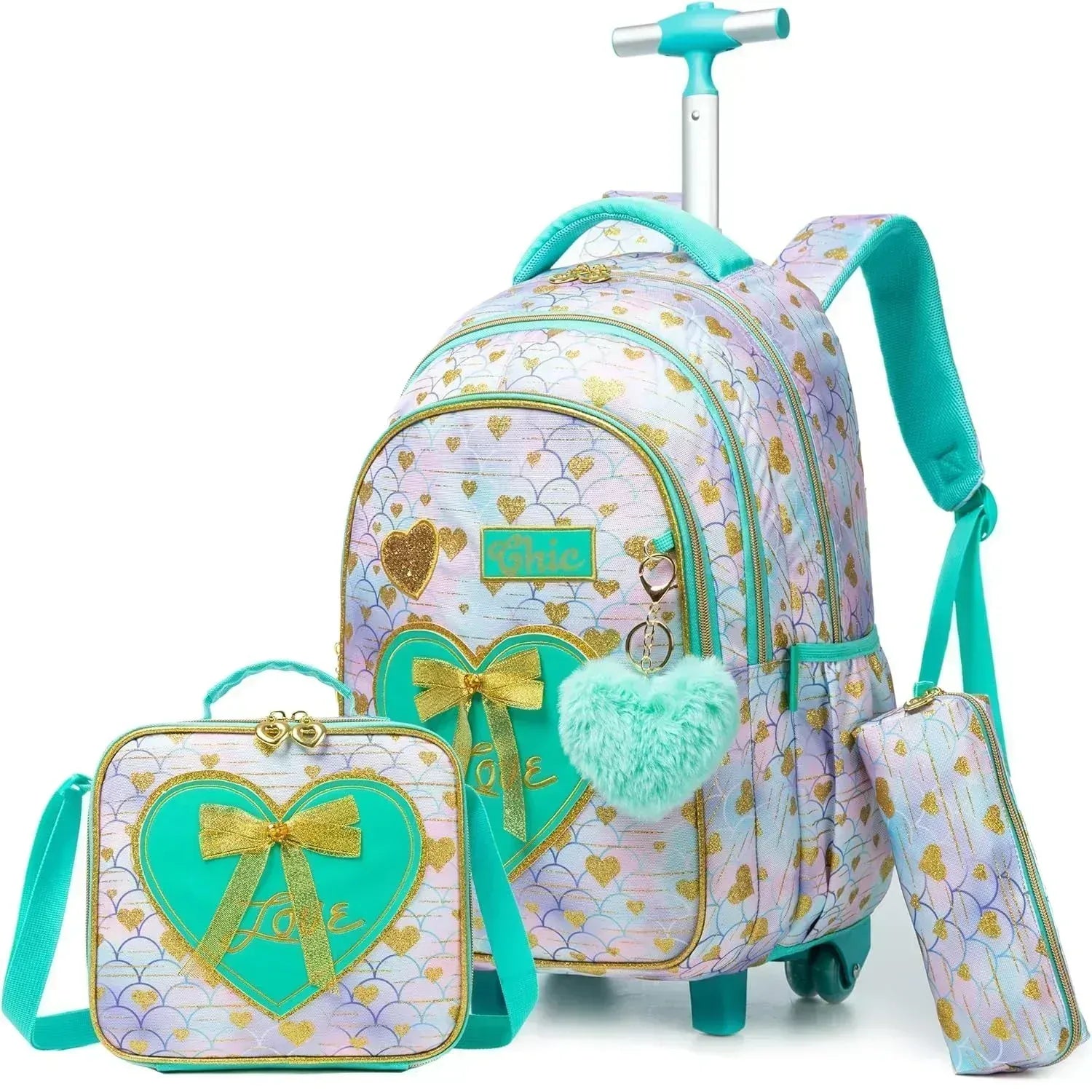Sac à Dos Roulettes Enfant Ecole - Confort & Style pour Petits Explorateurs