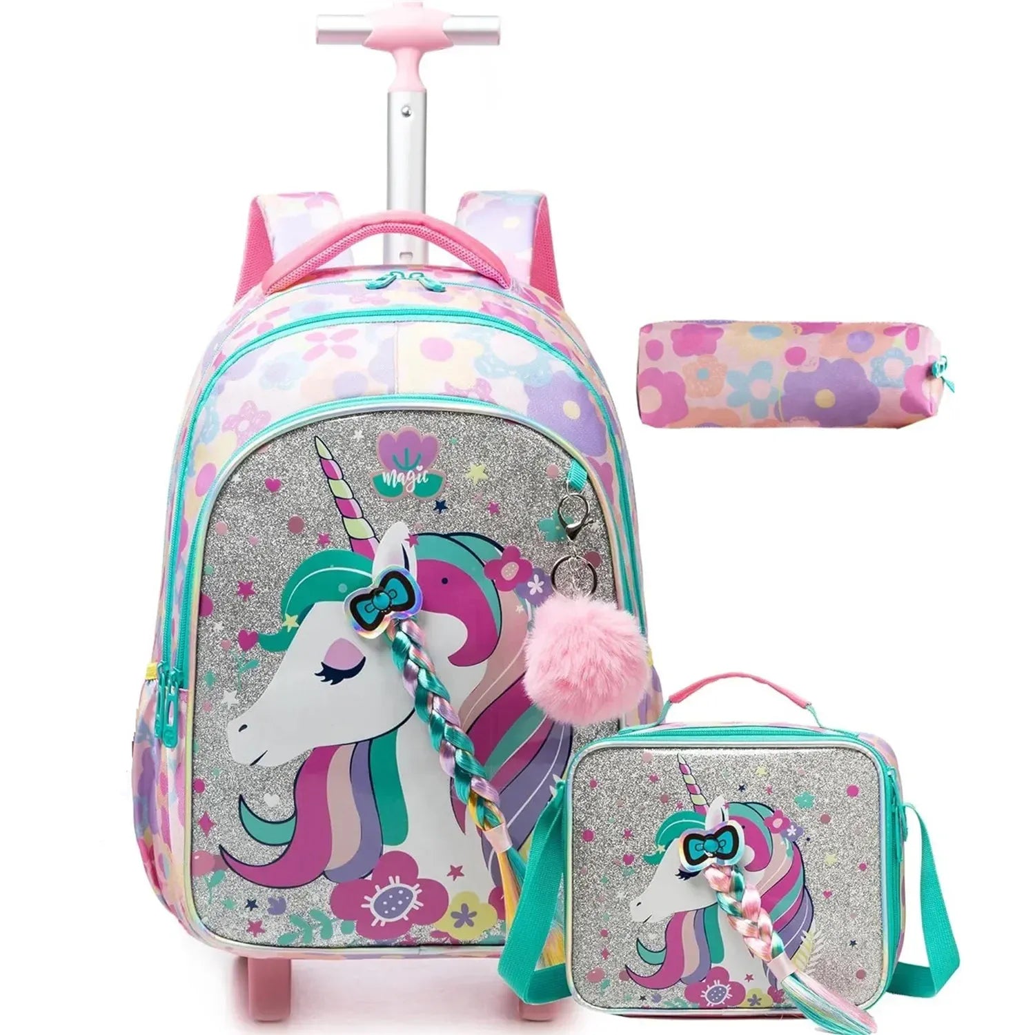 Sac à Dos Roulettes Enfant Ecole - Confort & Style pour Petits Explorateurs