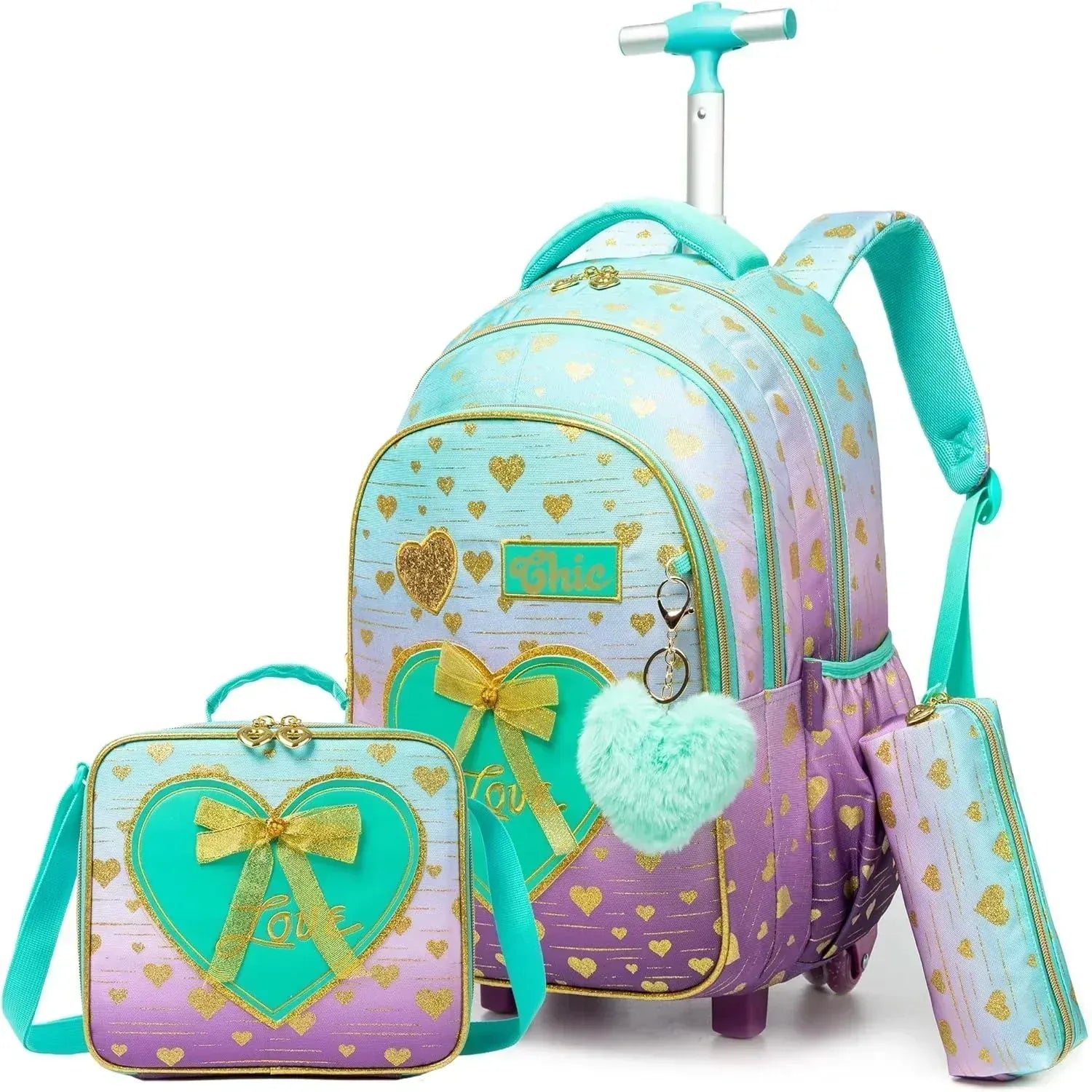 Sac à Dos Roulettes Enfant Ecole - Confort & Style pour Petits Explorateurs
