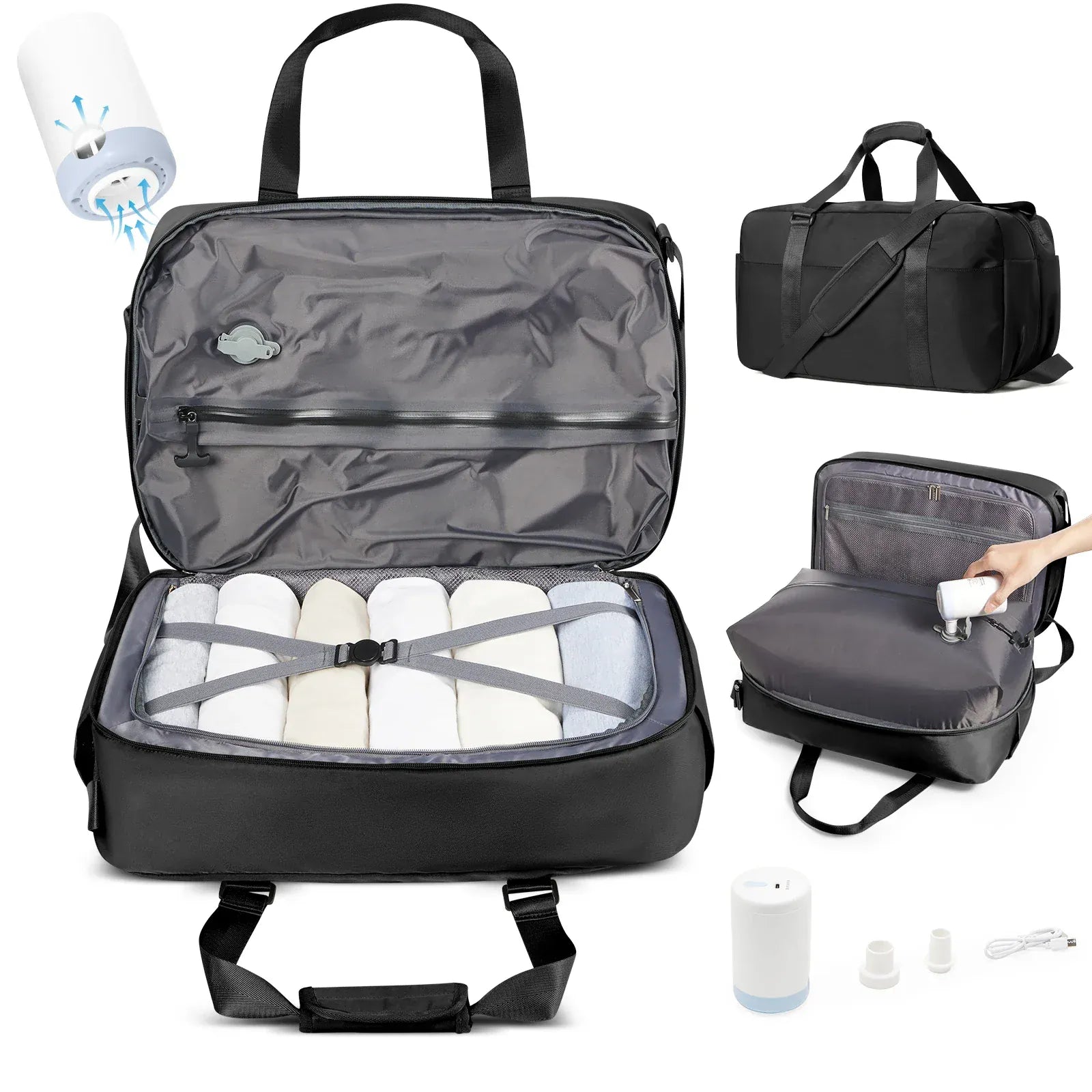 Sac de Voyage Cabine Compression – Gain de place & légèreté