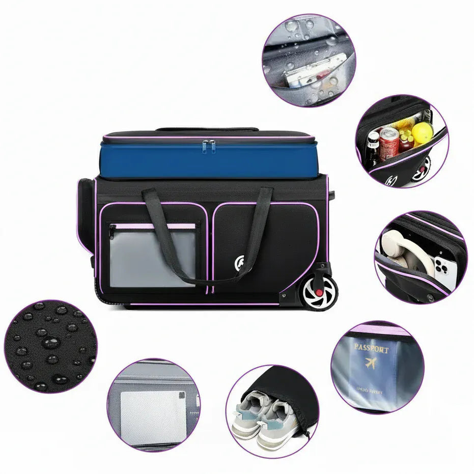 Sac de Voyage Penderie – Élégant & ultra organisé