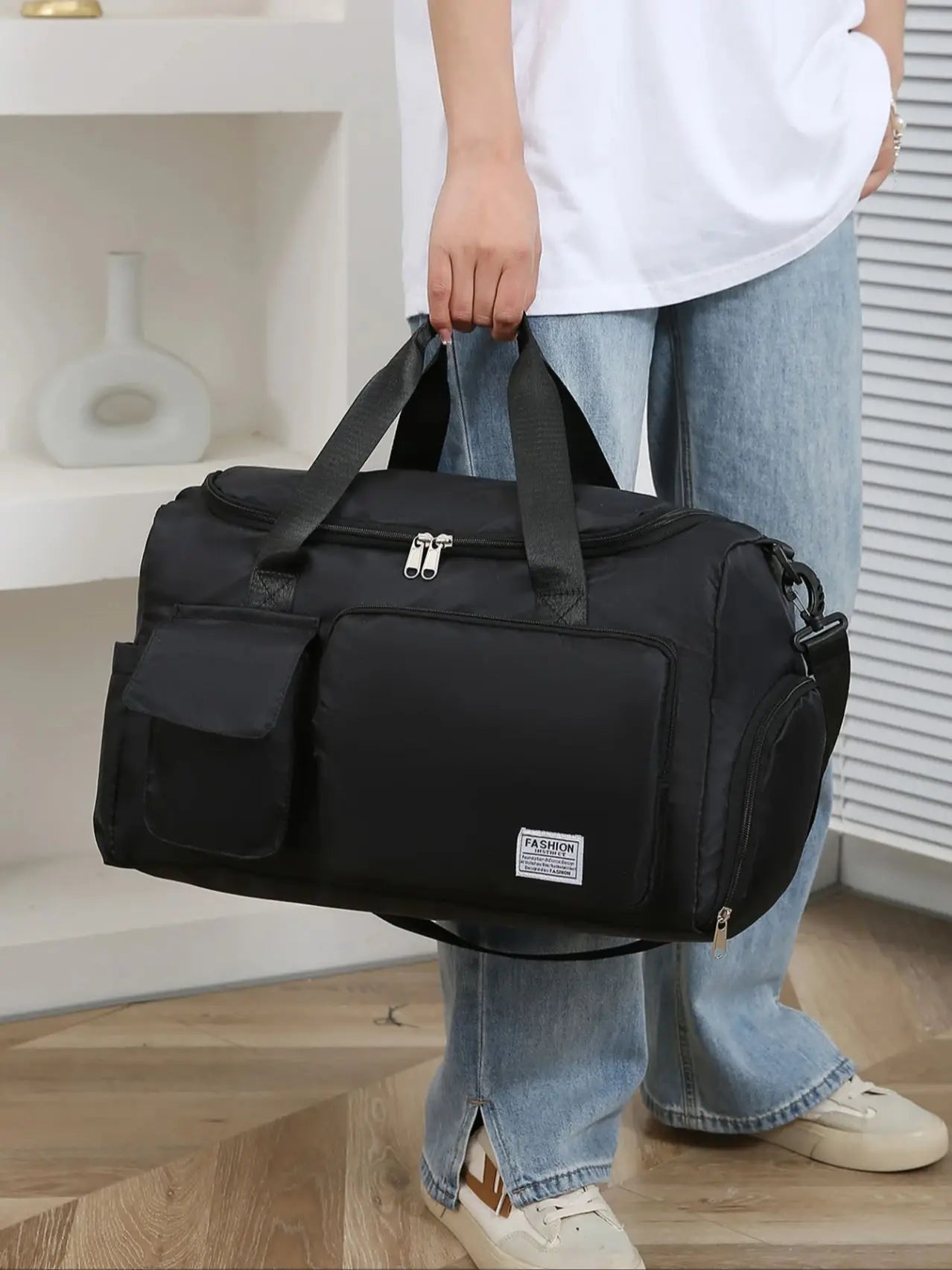 Sac de Voyage Polochon Nylon – Léger, résistant et grande capacité