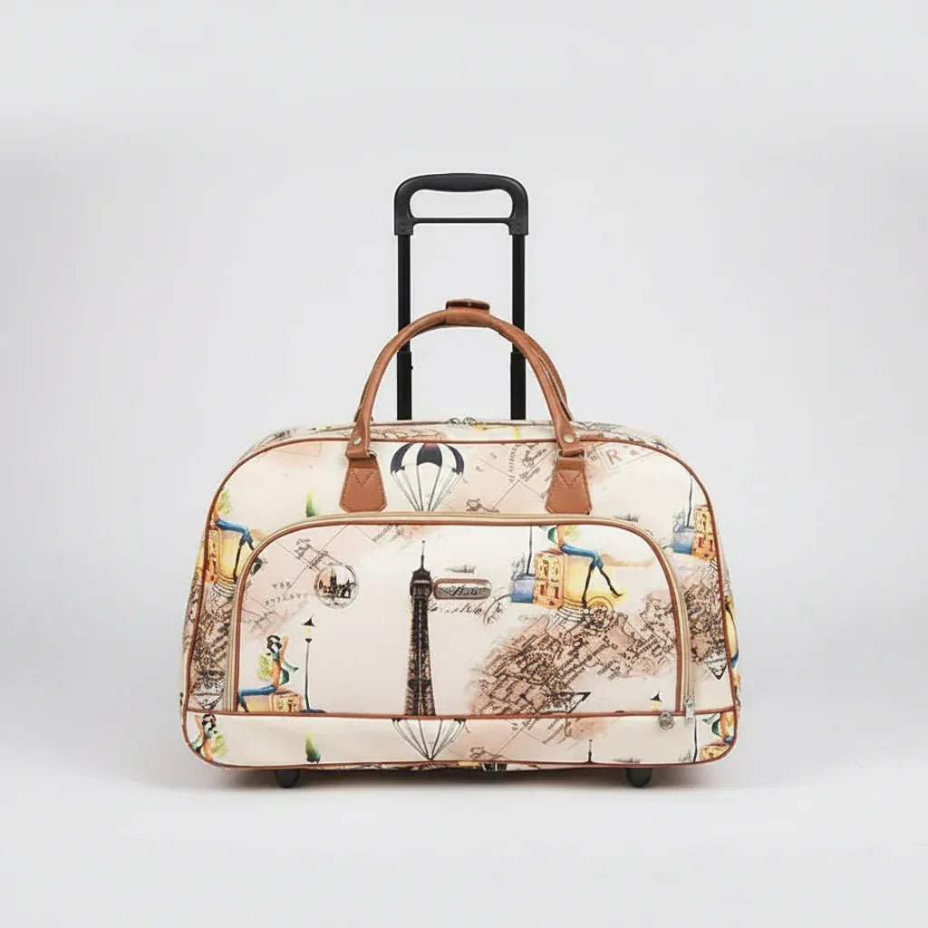 Sac de Voyage Roulettes à Motifs – Style & mobilité